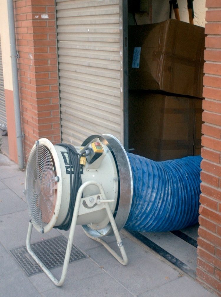 Ventilador industrial  Ø450mm  7.100 m3/h  370W - Imagen 3