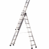 Escalera extensible/tijera 3 tramos de 9,70 m