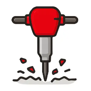 Perforación, demolición y martillos