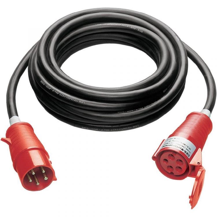 Alquiler de cable trifásico 32 A