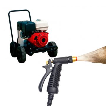 Alquiler de hidrolimpiadora con chorro de arena