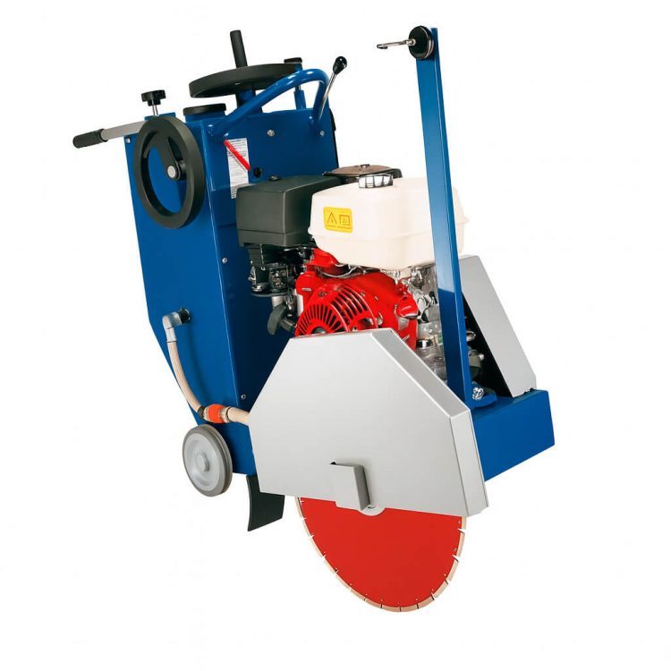 Alquiler de cortadora de pavimentos a motor