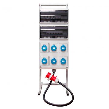 Alquiler de cuadro eléctrico de 6 enchufes monofásico
