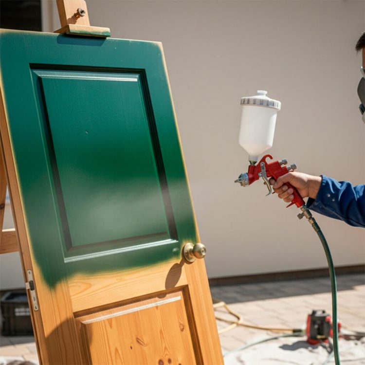 Alquiler de pistola de aire comprimido para pinturas lisas
