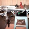 Sierra circular de mesa para aluminio y madera Ø255mm 230v