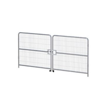 Puerta para vehículos | Compatible con valla Round Top y valla Opaca