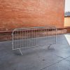 Alquiler de valla galvanizada peatonal 2 m con 2 pies