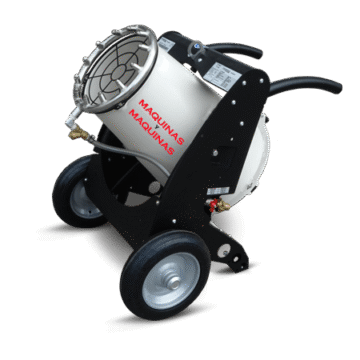 Alquiler de cañón nebulizador supresor de polvo, 2,2 kW, alcance 13 m